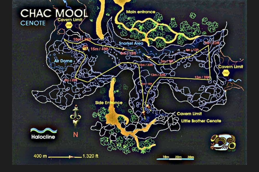 Chac Mool Map