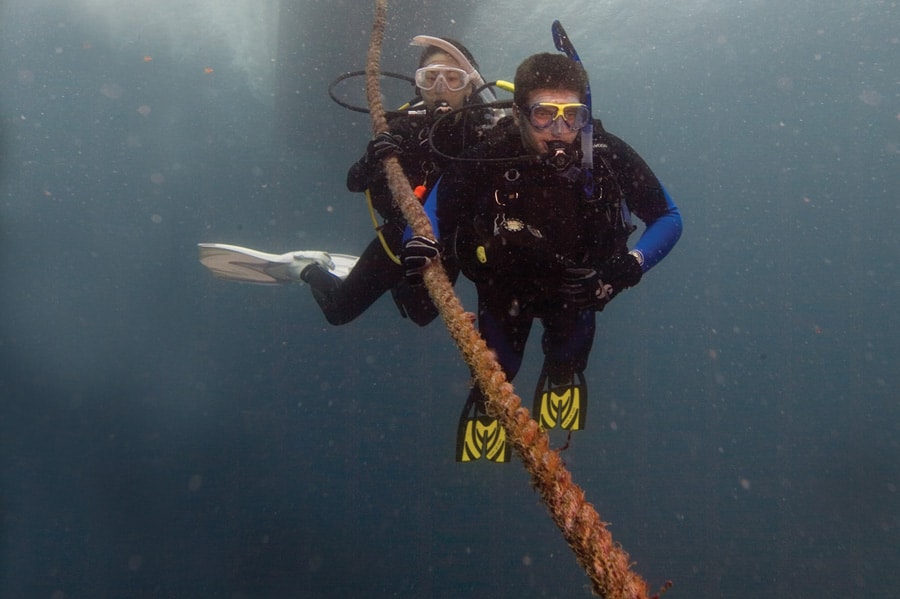 Deep water diving - buceo profundo - 1