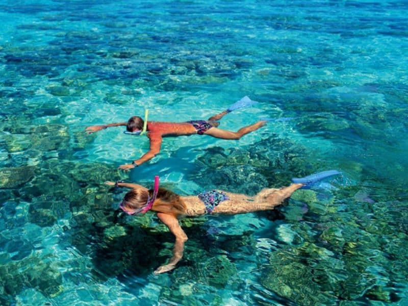 perfect excursion for snorkelers